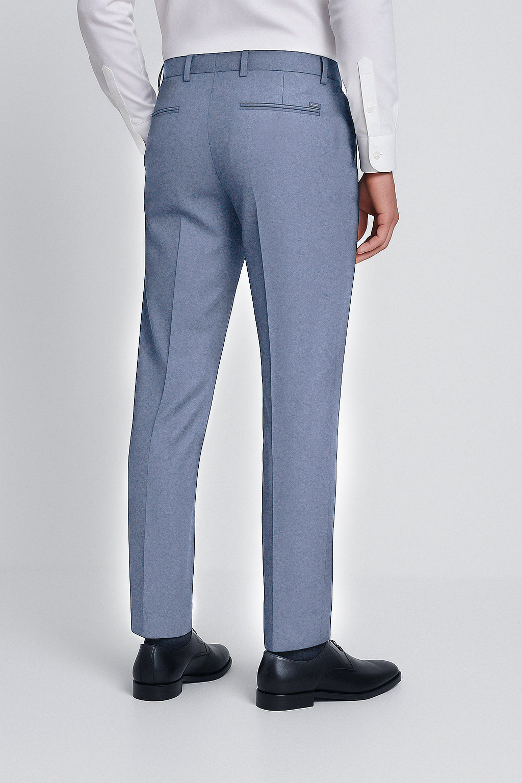 Denim Blue Formal Trouser