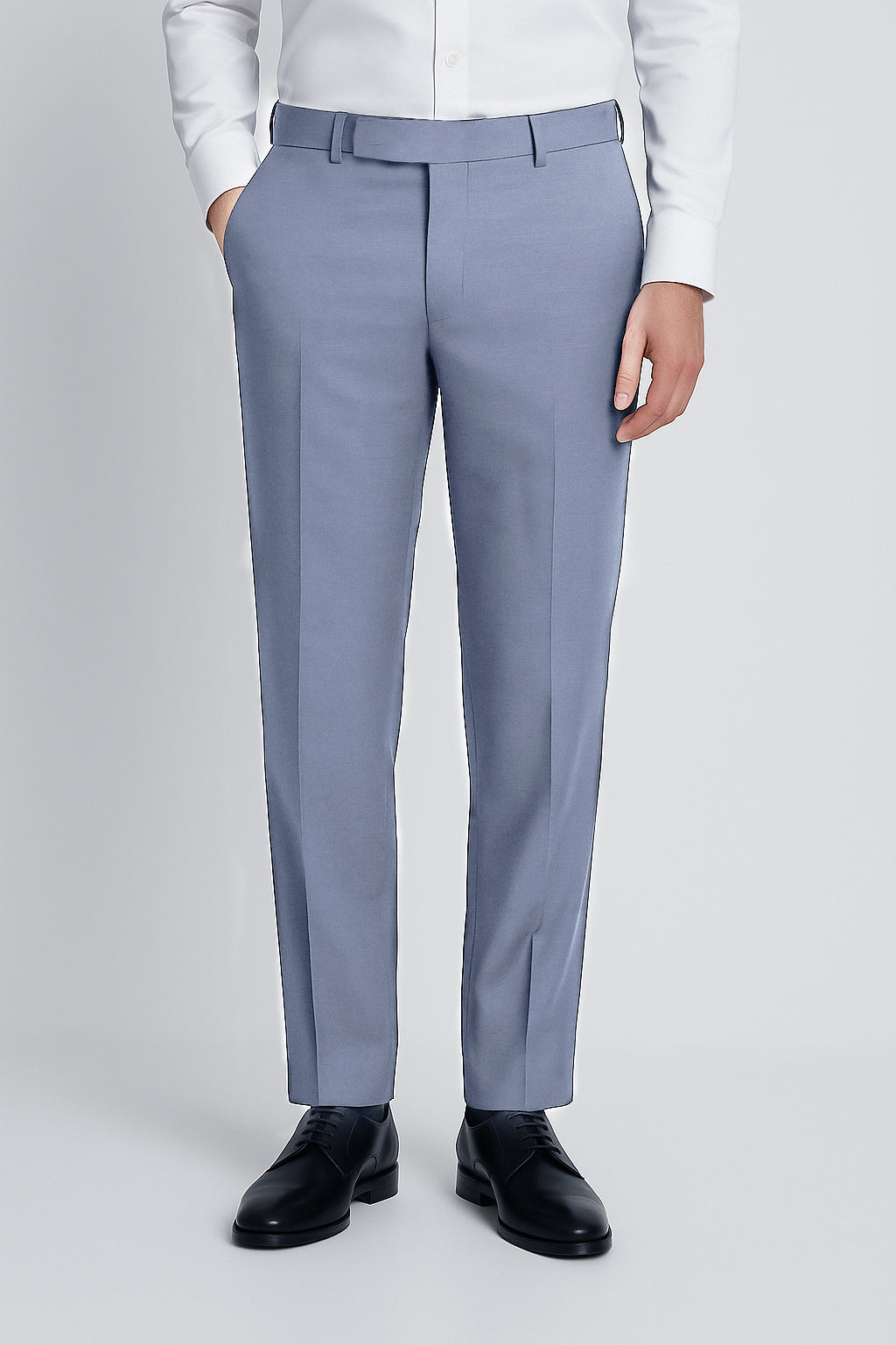 Denim Blue Formal Trouser