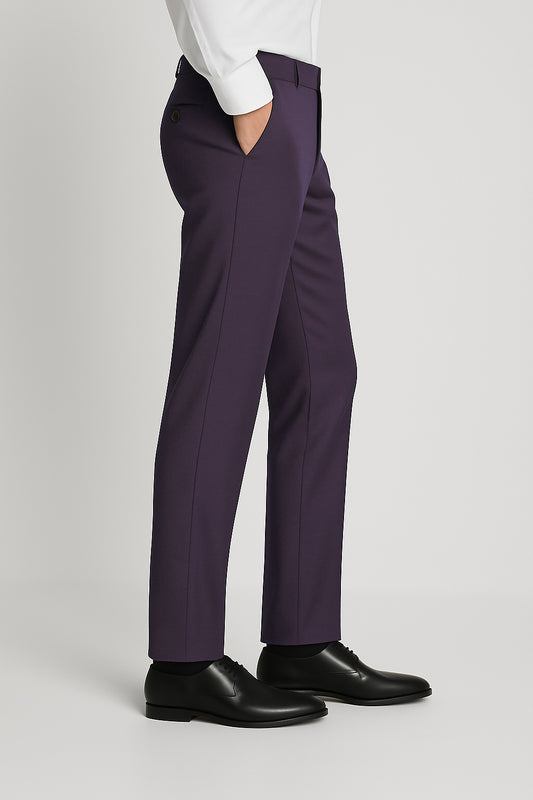 Classic Purple Formal Trouser
