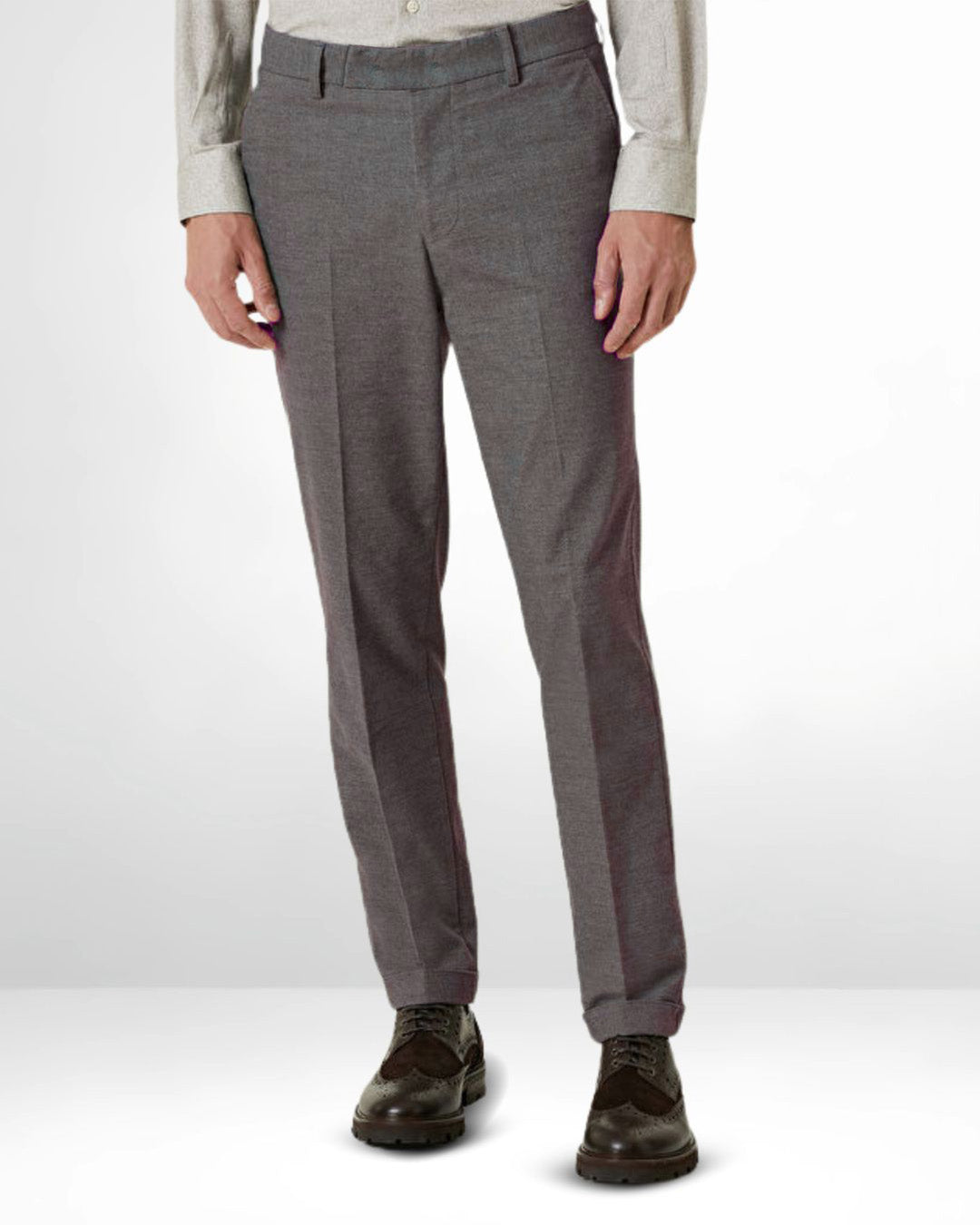 Bodyfuelz Graphite Grey Formal Trousers