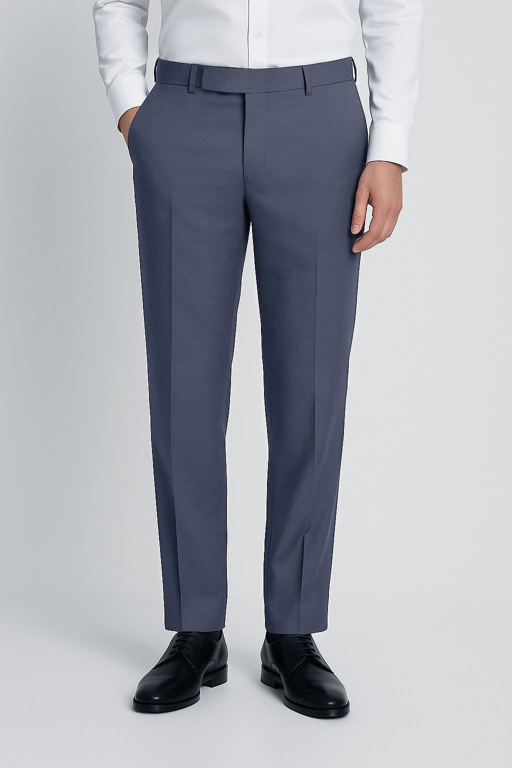 Dark Pigeon Blue Formal Trouser