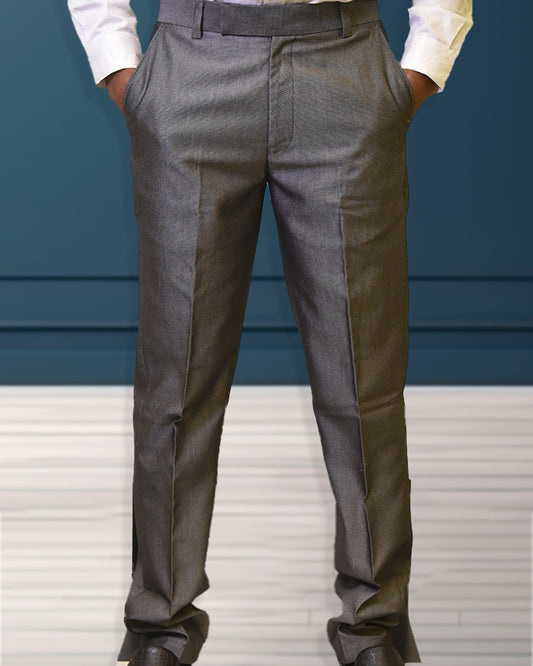 Bodyfuelz Graphite Grey Formal Trousers