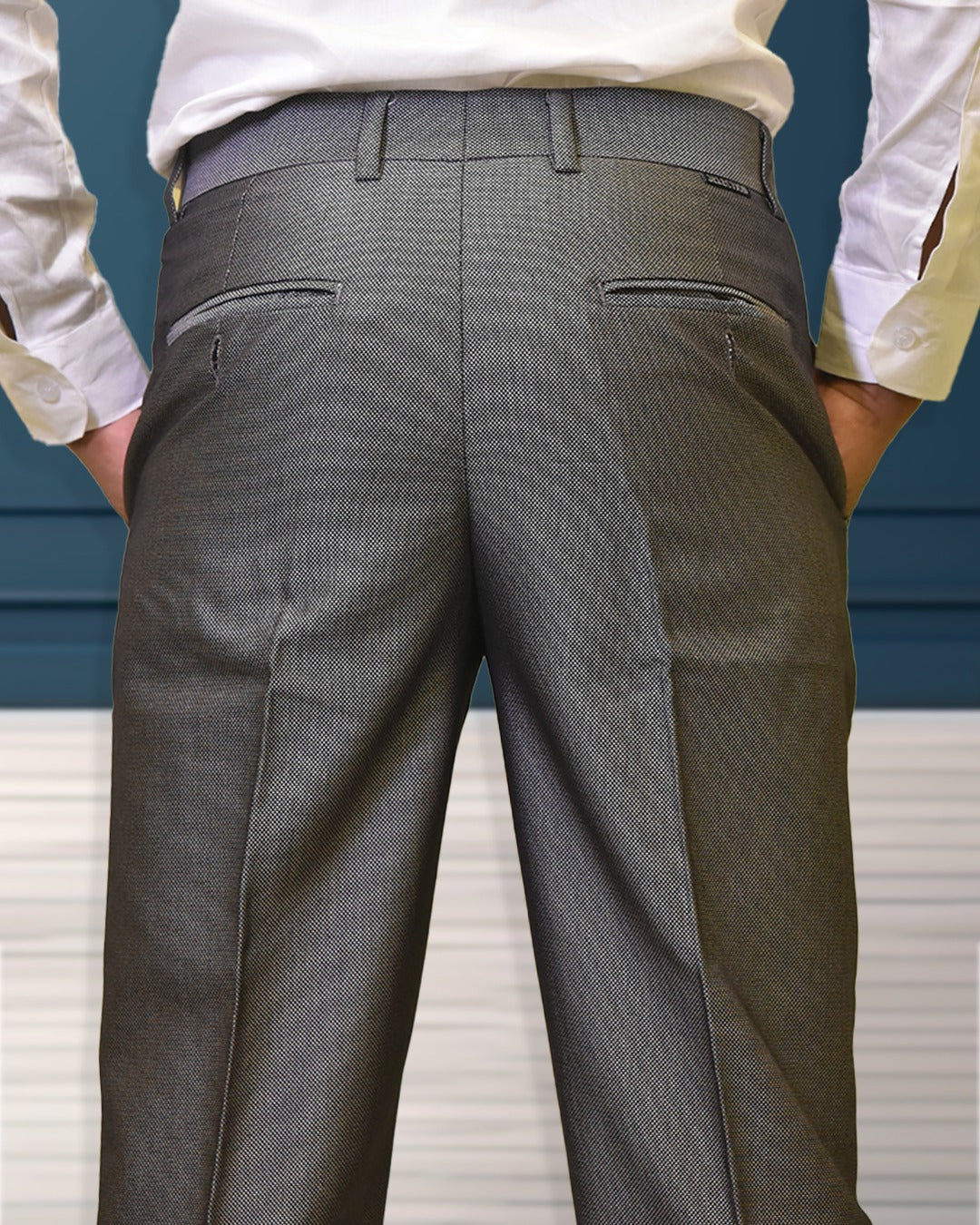 Bodyfuelz Graphite Grey Formal Trousers