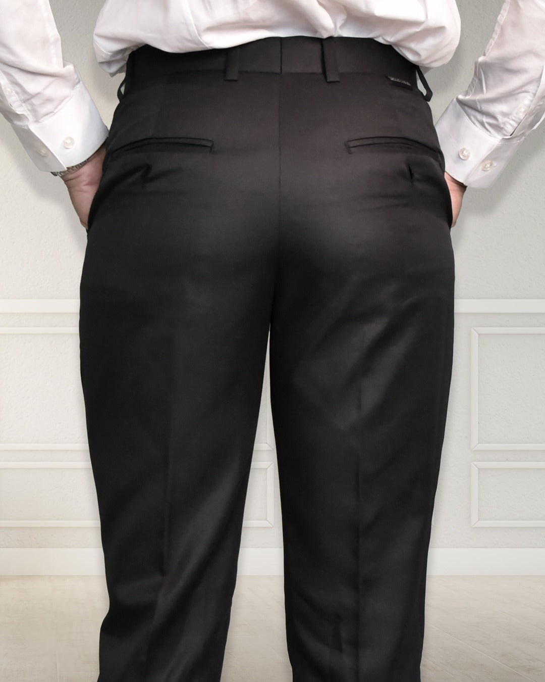 Bodyfuelz Classic Black Formal Trousers