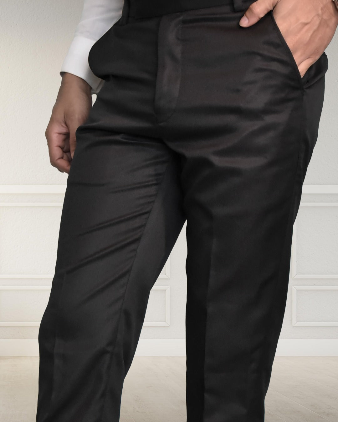 Bodyfuelz Classic Black Formal Trousers